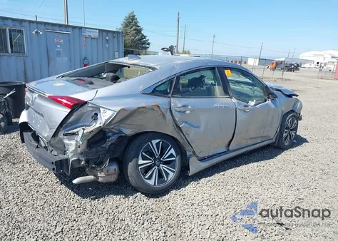 2018 Honda Civic Ex-L из США, поврежденный, VIN JHMFC1F71JX023287